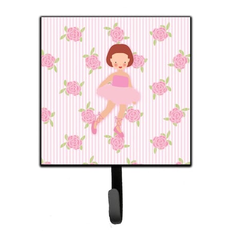 Carolines Treasures Ballerina Red Short Hair Leash or Key Holder BB5191SH4